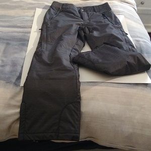 Like new Columbia grey Snow Pants Womens xs/s Omni tech Insulated Ski Snowboard